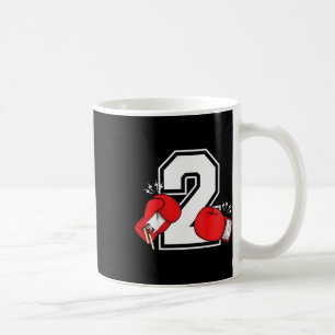 Kinder 2. Geburtstag Boxboxer Junge 2 Jahr alter B Kaffeetasse