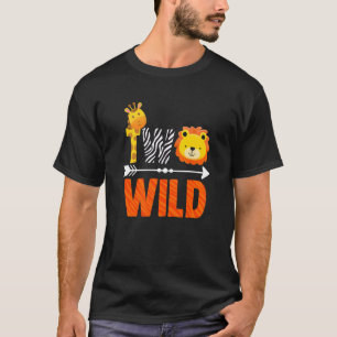 Kinder 2. Geburtstag Junge Tier Safari Baby Löwe 2 T-Shirt