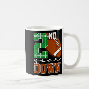 Kinder 2. Jahr Football-Geburtstags-Party-Junge 2 Kaffeetasse