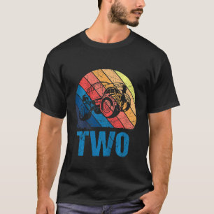 Kinder 2 Jahre alt 2. Geburtstag Monster Truck Boy T-Shirt