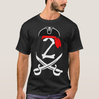 Kinder 2 Jahre alt 2. Pirate Geburtstagsparty Them T-Shirt