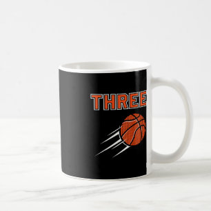 Kinder 3 Geburtstag Basketball Party Jersey 3 Jahr Kaffeetasse