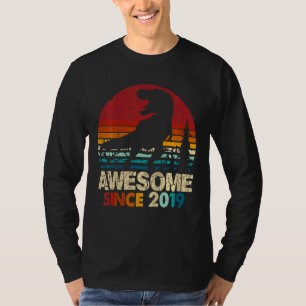 Kinder 3. Geburtstag Dinosaurier Rex Phantastisch T-Shirt