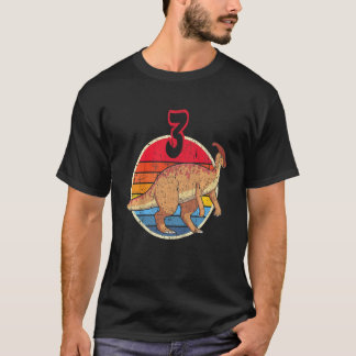 Kinder 3. Geburtstag I Parasaurolophus I Familienm T-Shirt