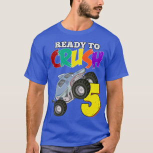 Kinder 3. Geburtstag Jungen Monster LKW 3 Jahre al T-Shirt