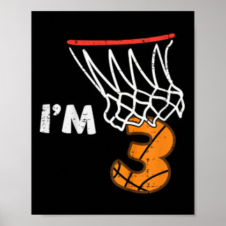 Kinder 3 Geburtstagskizze Im 3. Geburtstag Poster