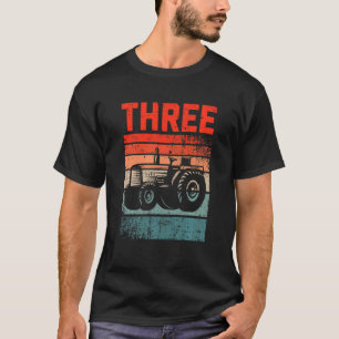 Kinder 3 Jahre alt 3. Geburtstag Bauer Boys G T-Shirt