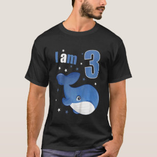 Kinder 3 Jahre alt 3 Geburtstagskleidung Junge Mäd T-Shirt