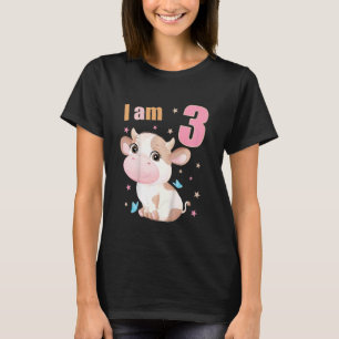 Kinder 3 Jahre alt 3. Geburtstagsoutfit Junge Mädc T-Shirt