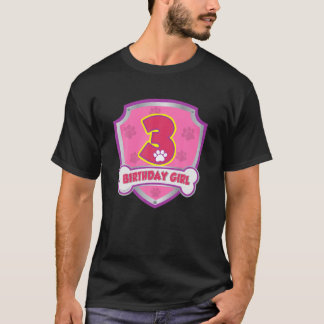 Kinder 3 Jahre alt 3 Jahre Geburtstag Patrol Party T-Shirt