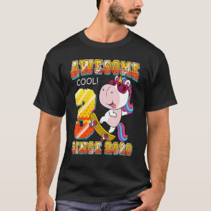Kinder 3 Jahre alt Einhorn Phantastisch seit 2020 T-Shirt