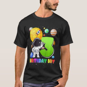Kinder 3 Jahre alt Geburtstag Junge 3. Geburtstag T-Shirt