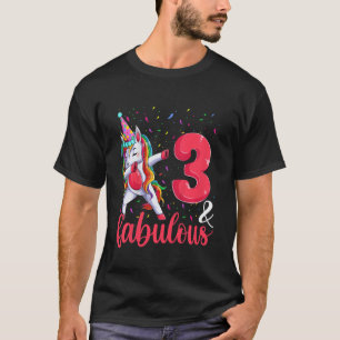 Kinder 3 und tolles GeburtstagsOutfit von Kleinkin T-Shirt