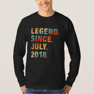 Kinder 4. Geburtstag 4 Jahre alte Legende seit 2. T-Shirt