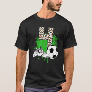 Kinder 4. Geburtstag Boys Fußball Fußball Spieler  T-Shirt