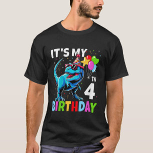 Kinder 4. Geburtstag Junge 4 Jahre 4 Jahre 4 Jahre T-Shirt