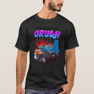 Kinder 4. Geburtstag Junge Blaze Auto 4 Jahre alte T-Shirt