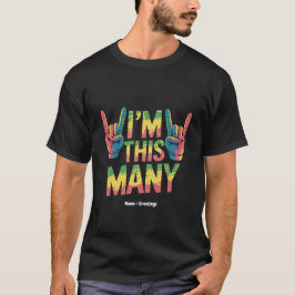 Kinder 4. Geburtstag Junge Mädchen Alter Vier Gebu T-Shirt