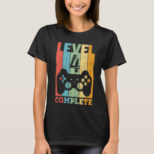 Kinder 4 Geburtstagskinder Stufe 4 Jahre 2018 Gesc T-Shirt