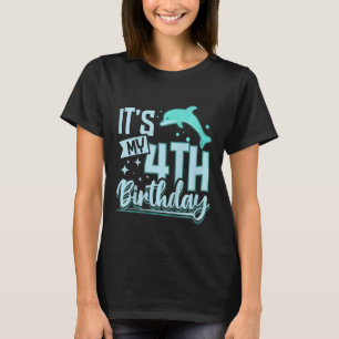 Kinder 4 Jahre alt Es ist mein 4. Geburtstag T-Shirt