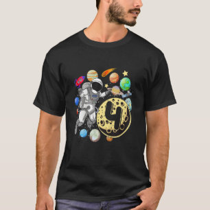Kinder 4 Jahre alt Geburtstag Junge Astronaut 4. G T-Shirt