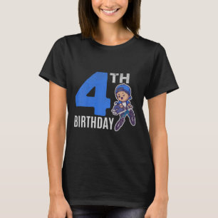 Kinder 4 Jahre alte BMX Fahrradr Jungen Radfahrer T-Shirt