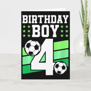 Kinder 4 Jahre alter Junge 4. Geburtstagsgeschenk Karte