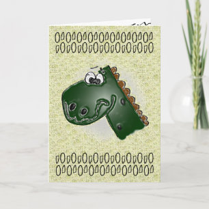 Kinder 4TH Geburtstag 3D Dinosaurier Karte