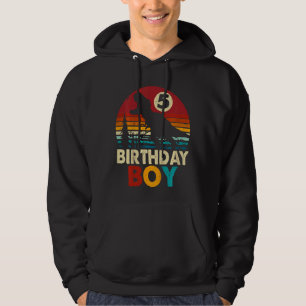 Kinder 5. Geburtstag Dinosaurier Rex 5 Jahre Junge Hoodie