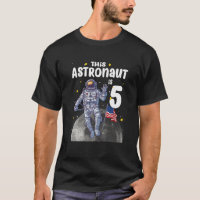 Kinder 5 Jahre alt Dieser Astronaut ist 5. Geburts