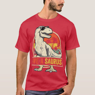 Kinder 5 Jahre alt Dinosaurier Geburtstag 5. T Rex T-Shirt