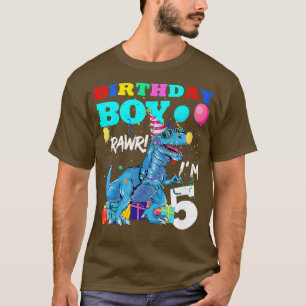 Kinder 5 Jahre alt Geschenk 5. Geburtstag Junge 5. T-Shirt