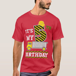 Kinder 5 Jahre alt Junge Mädchen Es ist mein 5. Ge T-Shirt