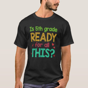 Kinder 5. Klasse zurück zur Schule ist 5. Klasse f T-Shirt