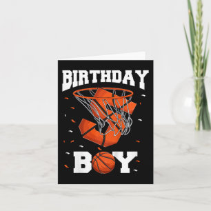 Kinder 5b Geburtstag Basketball Kinder Karte