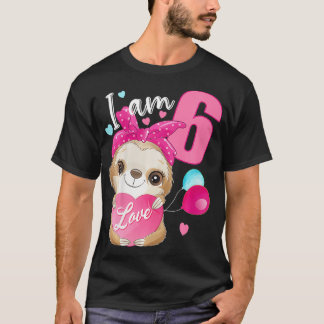 Kinder 6 Jahre alt 6 Geburtstagskleidung Mädchen S T-Shirt