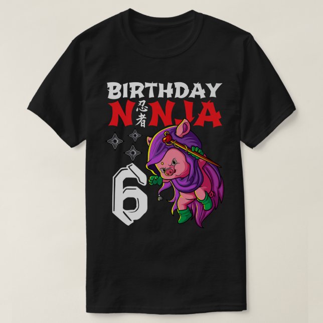 Kinder 6 Jahre alt Kawaii Niedliches Schwein Japan T-Shirt (Design vorne)
