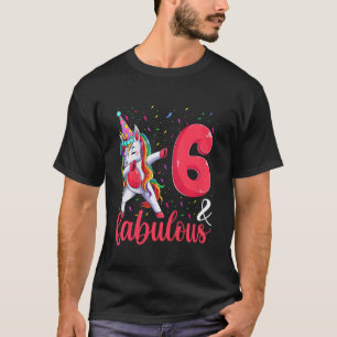 Kinder 6 und tolles GeburtstagsOutfit, Geburtstags T-Shirt
