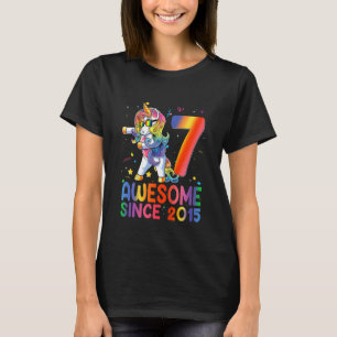 Kinder 7. Geburtstag 7 Jahre Alte Mädchen Teens be T-Shirt
