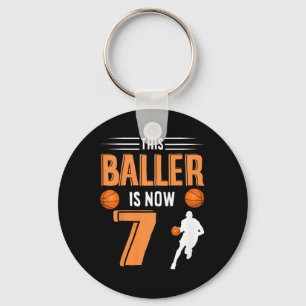 Kinder 7. Geburtstagskassetball - dieser Baller is Schlüsselanhänger