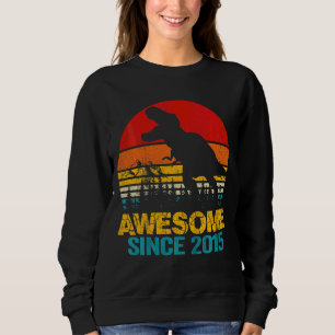 Kinder 7 Jahre alt Dinosaurier Phantastisch seit 2 Sweatshirt