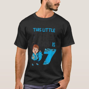 Kinder 7 Jahre alt Kleiner Fischerjunge Fischen Ki T-Shirt