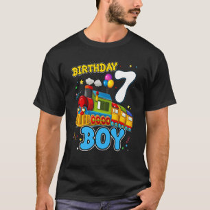 Kinder 7 Jahre Alte Geschenke 7. Geburtstag Boy Ba T-Shirt
