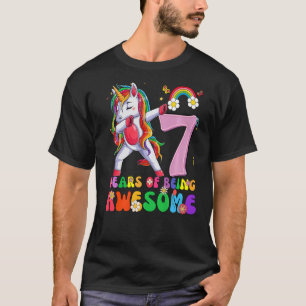Kinder 7 Jahre Alte Geschenke Girls Teens Einhorn T-Shirt