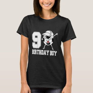 Kinder 8 Jahre alt Dabbing Fußball 8. Geburtstag J T-Shirt