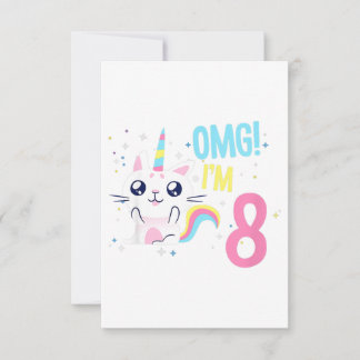 Kinder 8 Jahre alt Mädchen Geburtstag Outfit Gesch Einladung