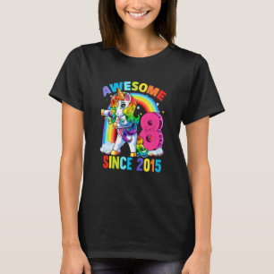 Kinder 8 Jahre Junge Teens Klettern 8. B T-Shirt