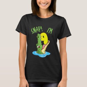 Kinder 9. Geburtstag Krokodil Alligator 9 Jahre al T-Shirt