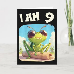 Kinder 9 Jahre alt 9 Geburtstag Grillen Junge Mädc Karte