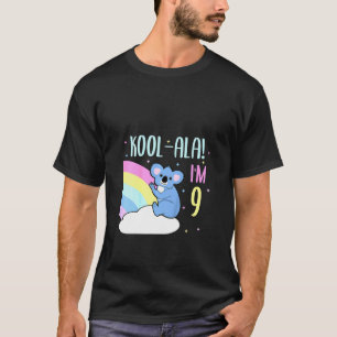 Kinder 9 Jahre alt 9. Geburtstag Koala Bär Geburts T-Shirt